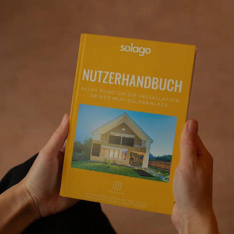 Balkonkraftwerk Montage Nutzerhandbuch
