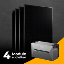 Balkonkraftwerk 2000 Watt mit Speicher Anker SOLIX 3 Pro - Set