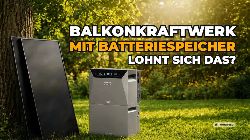 Lohnt sich ein Balkonkraftwerk mit Speicher?