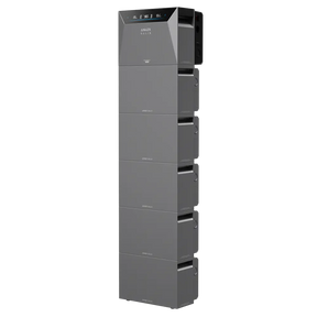 Solarkraftwerk 4000W mit Speicher Anker SOLIX 4 Pro - Komplettset Stabgitterzaun