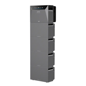 Solarkraftwerk 4000W mit Speicher Anker SOLIX 4 Pro - Komplettset Stabgitterzaun