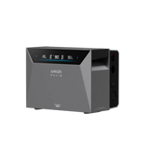 Solarkraftwerk 4000W mit Speicher Anker SOLIX 4 Pro - Komplettset Stabgitterzaun