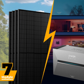 Balkonkraftwerk mit Speicher 3500W - inkl. Anker SOLIX Solarbank 3 Pro