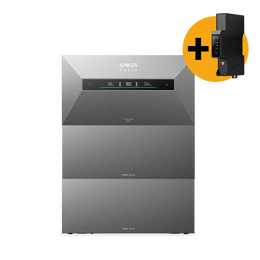 Anker SOLIX Solarbank Max AC + 2 Zusatzbatterien (21 kWh)