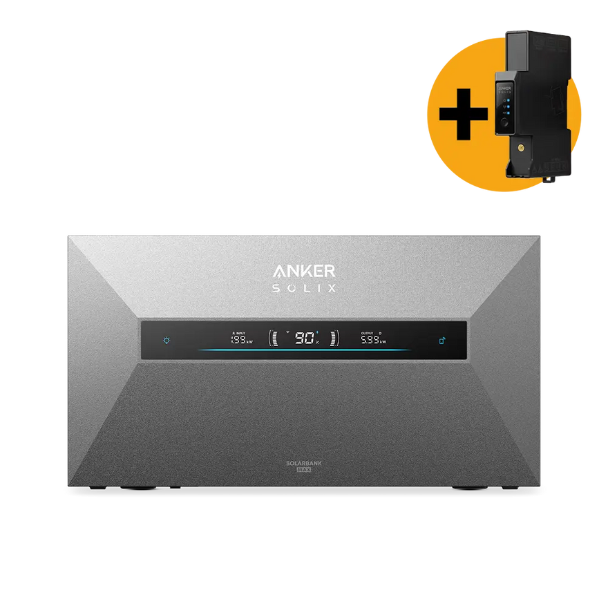 Anker SOLIX Solarbank Max AC mit Smart Meter + Powerbank