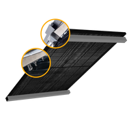 Montage Schrägdach Balkonkraftwerk Komplettset – solago GmbH
