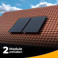 Balkonkraftwerk für das Schrägdach mit 1000W