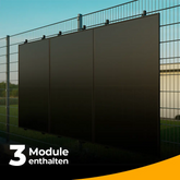 Balkonkraftwerk 1500W – Komplettset Stabgitterzaun