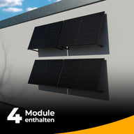 Balkonkraftwerk für die Wand mit 2000W