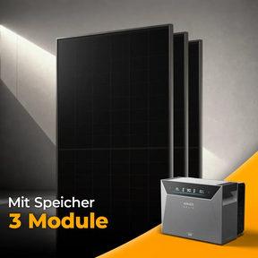 Balkonkraftwerk 1500W mit Speicher Anker SOLIX 4 Pro – Set