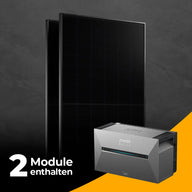 Balkonkraftwerk mit 1000W mit Speicher ohne Halterung