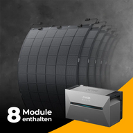 Coverbild - Balkonkraftwerk 1800W Flexmodul mit Speicher Anker SOLIX 3 Pro - Komplettset