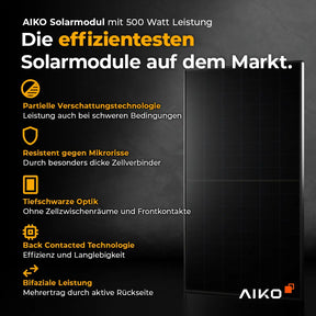 AIKO Solarmodul 500W technische Details – solago